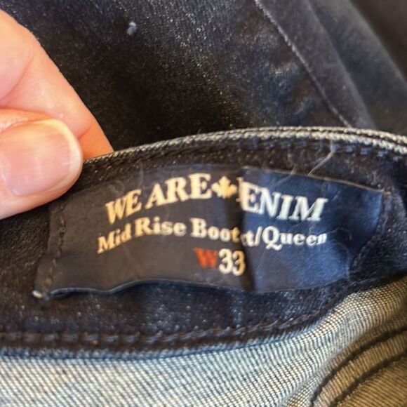 Buffalo David Bitton mid rise boot cut jeans Size 33 EUC - Picture 9 of 12